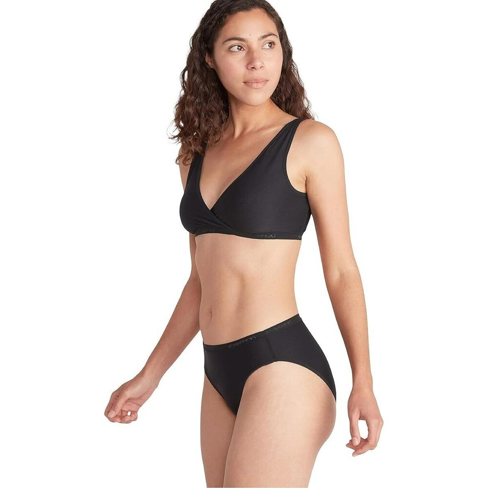 ExOfficio Women's Give-N-Go 2.0 Bikini Brief XX-LARGE Black Breathable Durable